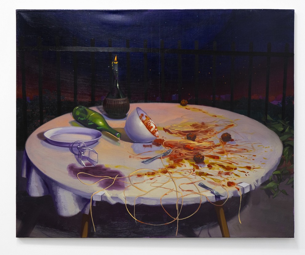 Spilled Spaghetti as an Allegory of the Cosmos, or Lady and the Tramp Interupted, 2020 -2021
